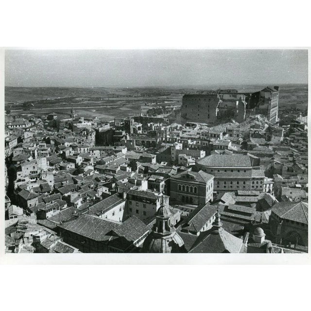 Alcazar in Ruins Civil War Portfolio of 5 Prints, Toledo, Spain, 1936 For Sale - Image 3 of 11