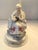 Vintage Porcelain Capodimonte/Dresden Style Figural Nobel Lady Boudoir Lamp With Matching Reticulated Shade Excellent Condition For Sale - Image 13 of 14