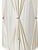 Vintage Ivory Globe Table Lamp With Raised Botanical Vines and Tall Gathered Shade For Sale - Image 11 of 12