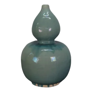 Turquoise Bottle Gourd Vase