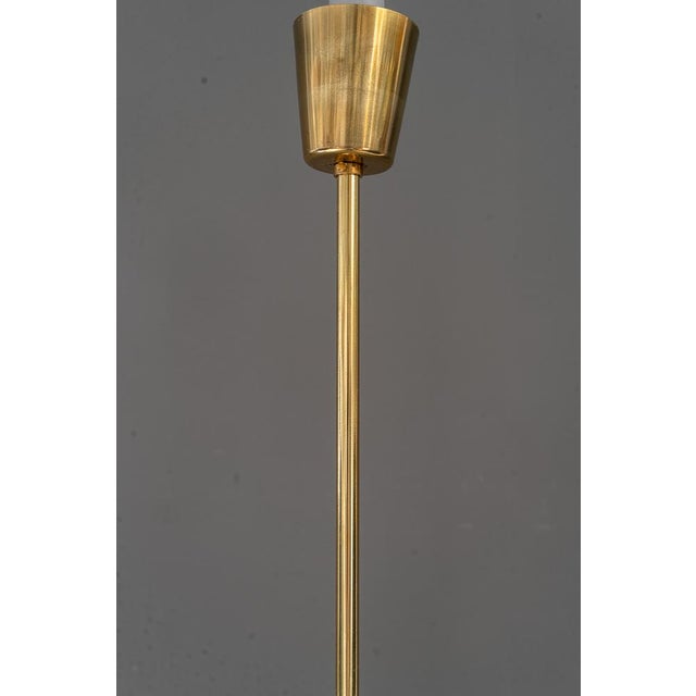 Ice Glass Chandelier from Kalmar Leuchten, 1950s For Sale - Image 9 of 18