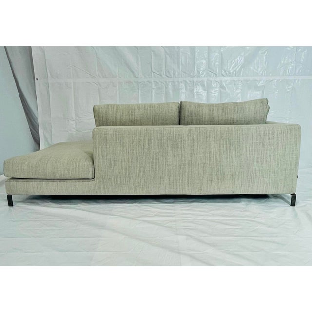Two-Piece Sectional Sofa by Antonio Citterio for B&b Italia, Italy Modern For Sale - Image 13 of 18