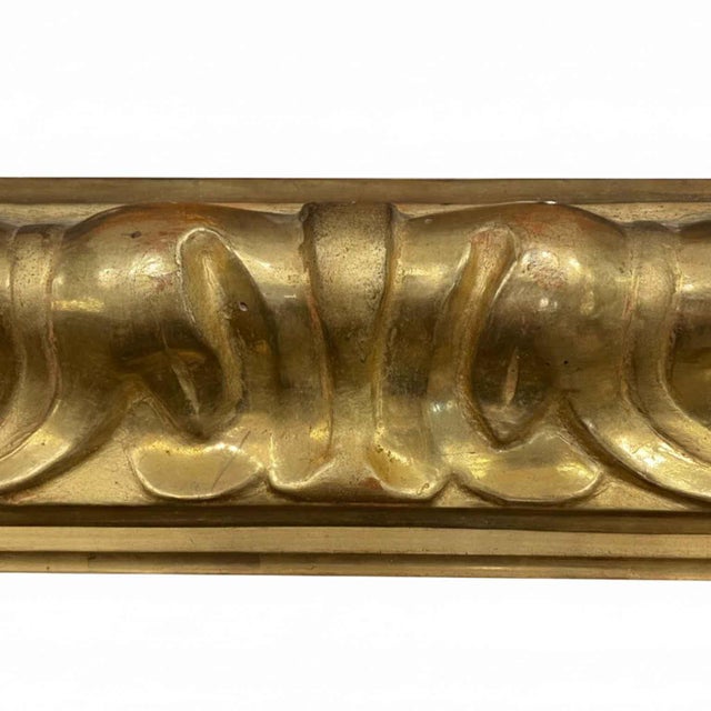 Antique 17th-Century Carved and Gilded Emilian Frame For Sale - Image 4 of 7