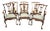 1940s Set of 6 Georgian Chippendale Dining Chairs For Sale
