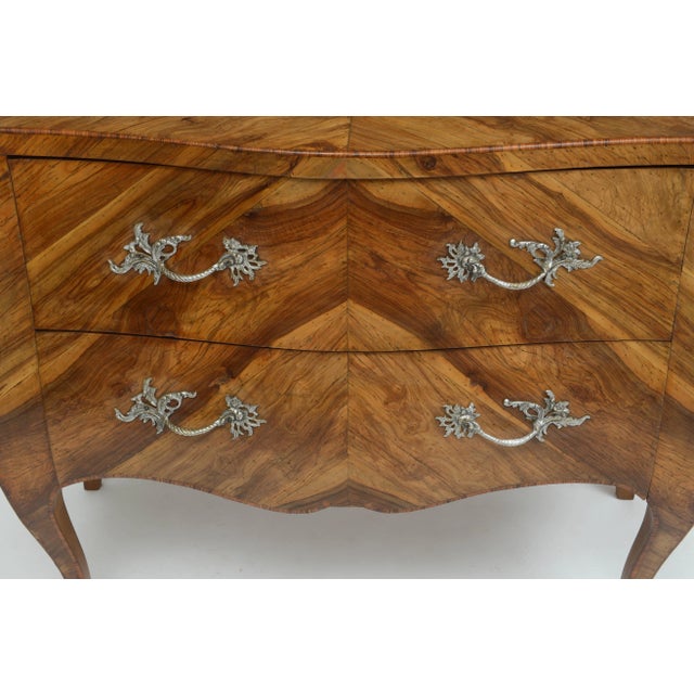 Late 19th Century Small 19th Century Bombay Two Drawer Chest For Sale - Image 5 of 12