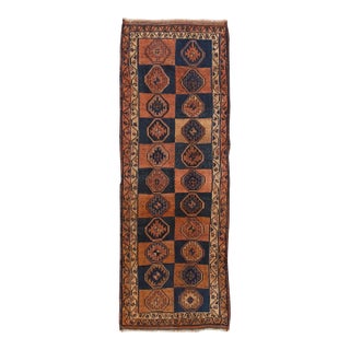 Pasargad Home Vintage Shiraz Multi Wool Area Rug, 4' 0'' X 11' 7'' For Sale