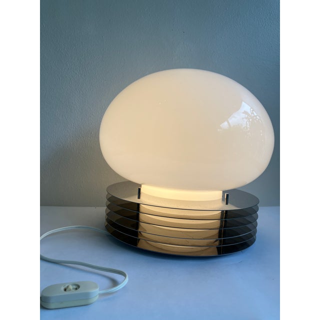 Tronconi Enrico Tronconi, Original and Iconic Machine-Age Style Table Lamp, 1960s For Sale - Image 4 of 9