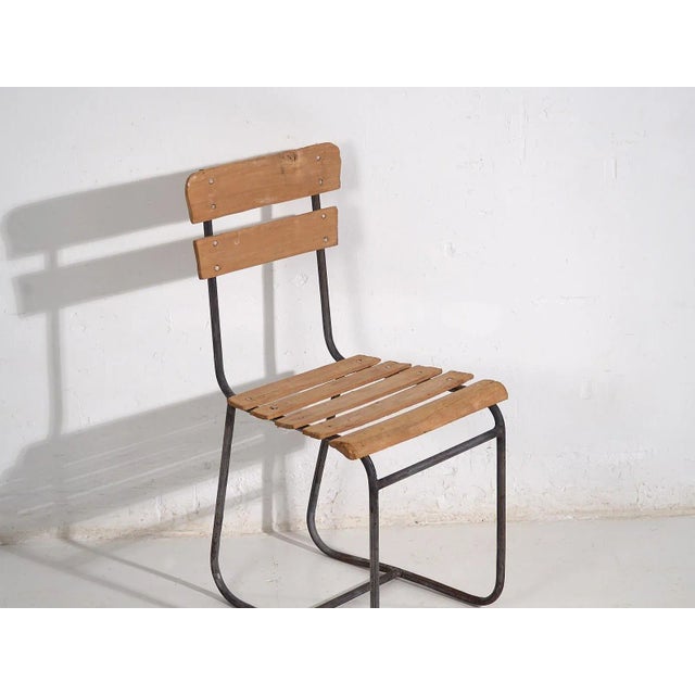 1920s Set of Vintage Outdoor Chairs, 1920 For Sale - Image 5 of 11