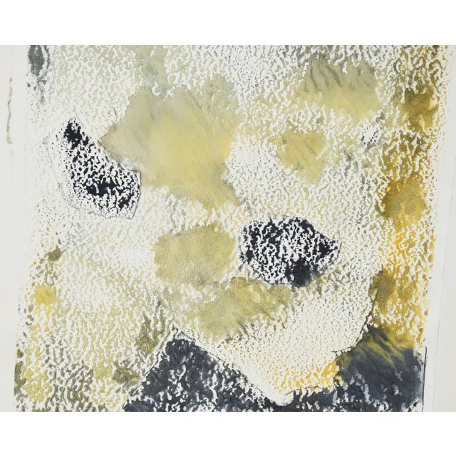 1990s Gerhard Mevissen, Goslar Foundations II Fragment 2.5, 1999, Pencil and Watercolor on Handmade Paper, Framed For Sale - Image 5 of 13