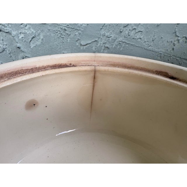 Vintage Hull Pottery Pastel Pink Floral Covered Dish / Lidded Bowl For Sale - Image 12 of 12