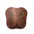 2010s Chinese Distressed Brick Red Dragons Graphic Square Shape Box For Sale - Image 5 of 5