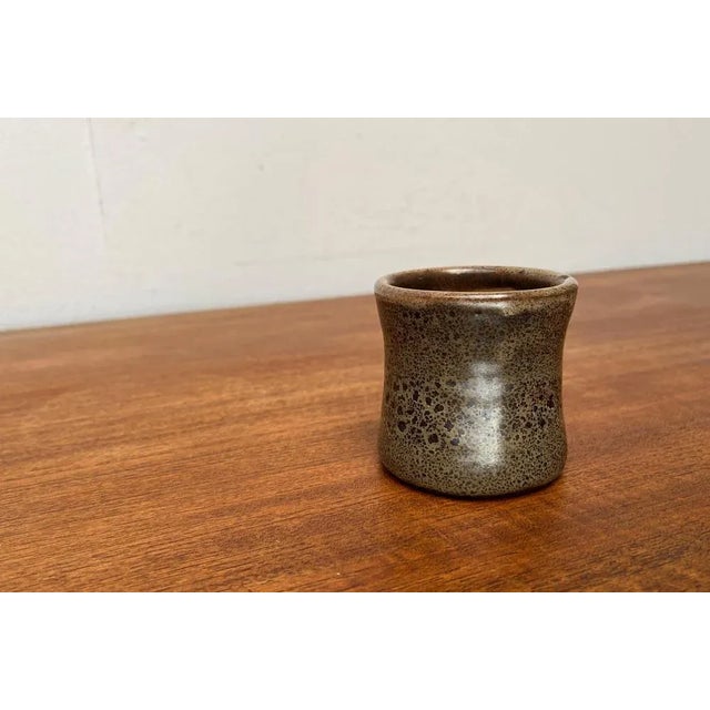 Ceramic Mid-Century German Studio Pottery Vase or Mug by Anke Rasche-Suhr, 1960s For Sale - Image 7 of 12
