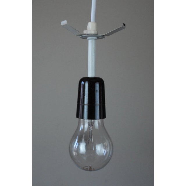 Vintage Glass Oplight 62 Pendant Lamp by Hans Agne Jakobsson for AB Markaryd / Flygsfors of Sweden For Sale - Image 9 of 10