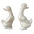 Vintage Mid 20th Century Italian Alabaster Stone Hand Crafted Ducks - Set of 2 For Sale