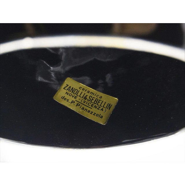 Ceramic Vases by Pompeo Pianezzola for Zanolli & Sebellin, 1970s, Set of 2 For Sale - Image 13 of 14