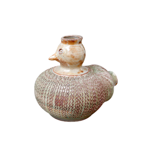 Ceramic Stylised Bird Vase by Dominique Pouchain, 1980s