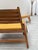 Hunting Lounge Chairs with Ottomans in Oak by Heinz Heger for PGH Annaberg Buchholz, 1960s, Set of 4 For Sale - Image 6 of 10