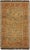 1970s Vintage Soumakh Russel Tan Rust Wool Rug- 5'8 X 7'5 For Sale