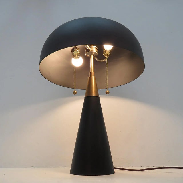 Black Alvaro I Table Lamps For Sale - Image 8 of 10