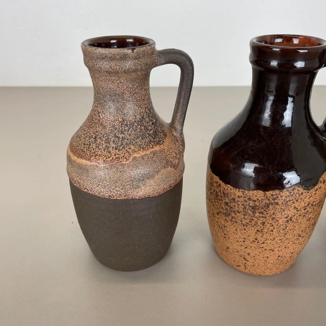 Fat Lava Supercolor Vases from Marei, Germany, 1970s, Set of 3 For Sale - Image 4 of 17