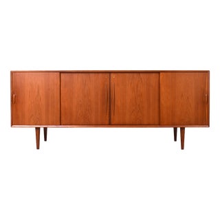 Mid-Century Modern Danish Teak Sideboard, 1960s For Sale