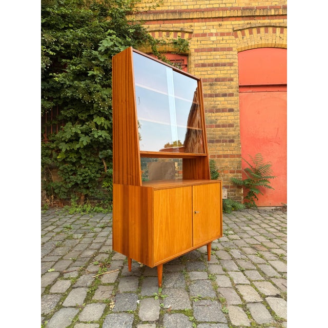 Cabinet with Display Case from VEB Möbelindustrie Halle For Sale - Image 6 of 11