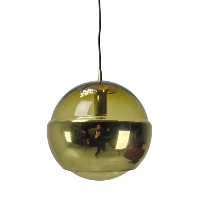 Mid-Century Modern Pendant attributed to Peill & Putzler, Germany, 1970s For Sale