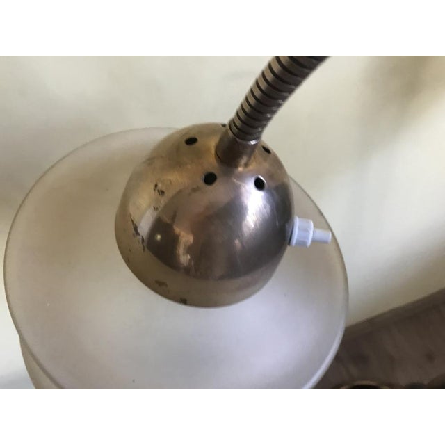 Three-Armed Floor Lamp with 3 Light Points Glass Lampshades, 1960s For Sale - Image 10 of 18