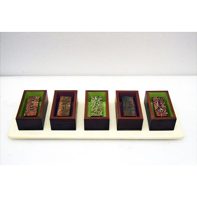 Futurist-Style Wall Light Panel, 1950s For Sale - Image 6 of 14