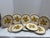 Canary Yellow Vintage Midcentury Mikasa “Melissa” Floral Stoneware Dinner Plates, Set of Eleven For Sale - Image 8 of 9