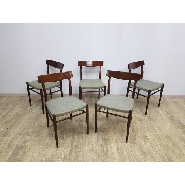 Mid-Century No. 603 Chairs from Lübke, 1960s, Set of 5 For Sale - Image 18 of 18