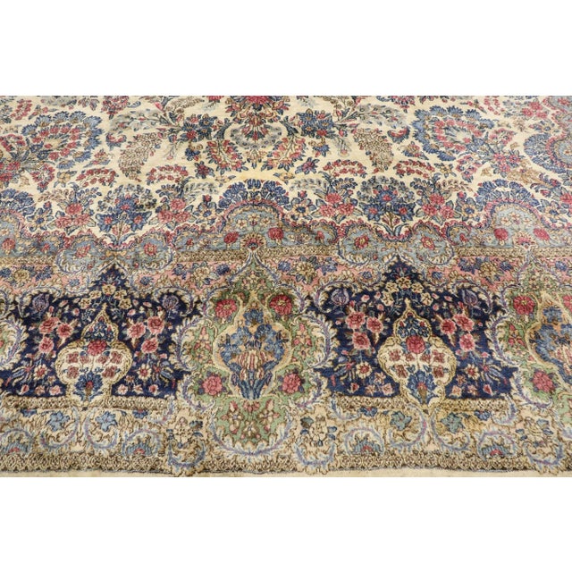 Vintage Persian Kerman Palace Rug, 11'09 X 17'08 For Sale - Image 4 of 9