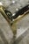 Beautiful vintage brass Hollywood Regency Design Institute of America DIA dining or game table. Great chunky brass. Design...