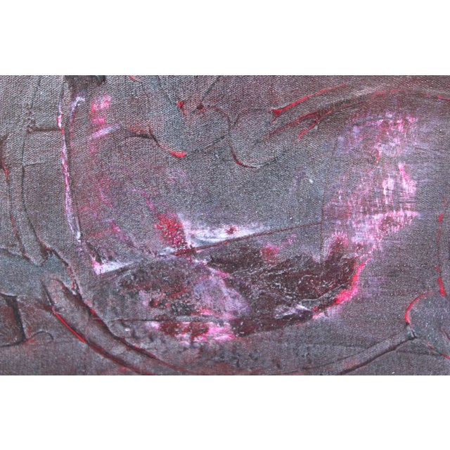 Abstract "Dark Matters" Minimal Contemporary Abstract For Sale - Image 3 of 6