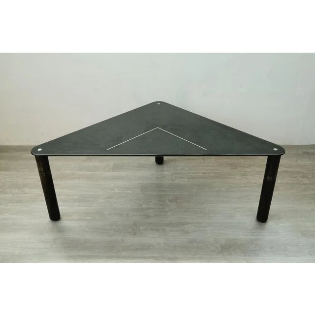 Triangular Desk Table, 1990s For Sale - Image 13 of 13