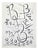 Rafael Alberti, Letter B, 1972, Lithograph For Sale