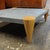 Wood Zinc Square Coffee Table with Turned Oak Legs attributed to Conran, 1980s For Sale - Image 7 of 12