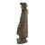 This antique bronze sculpture depicts a youthful figure in a relaxed, animated stance, captured with fine attention to...