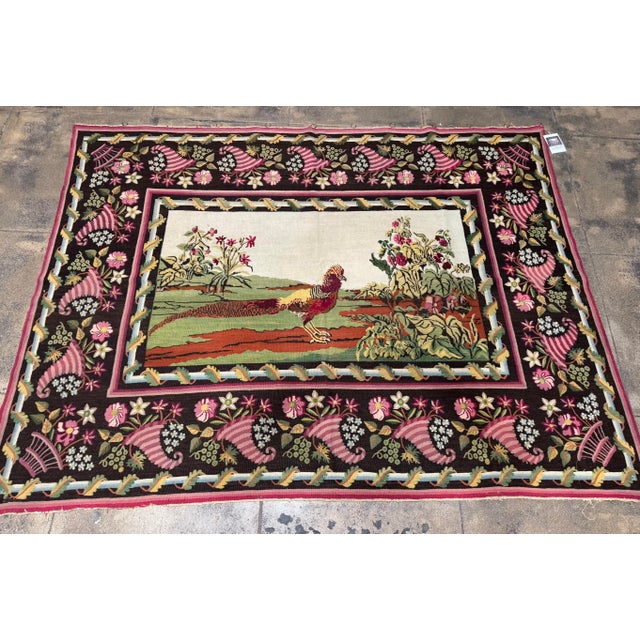 Antique Bessarabian Tapestry For Sale - Image 4 of 8