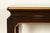 Henredon Hollywood Regency Chinoiserie Mahogany Hand-Painted Console Table With Bird Motif | Circa 1980s For Sale - Image 11 of 16