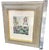 1935 “French Room” Signed Watercolor Interior Painting in Gilt-Trimmed Wood Frame For Sale - Image 9 of 10