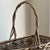 French Country-Style Vintage Twig Basket For Sale - Image 4 of 12