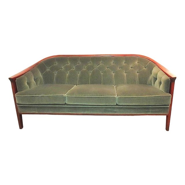 Aristocratic Swedish Sofa by Bertile Frags, 1960s For Sale - Image 12 of 12