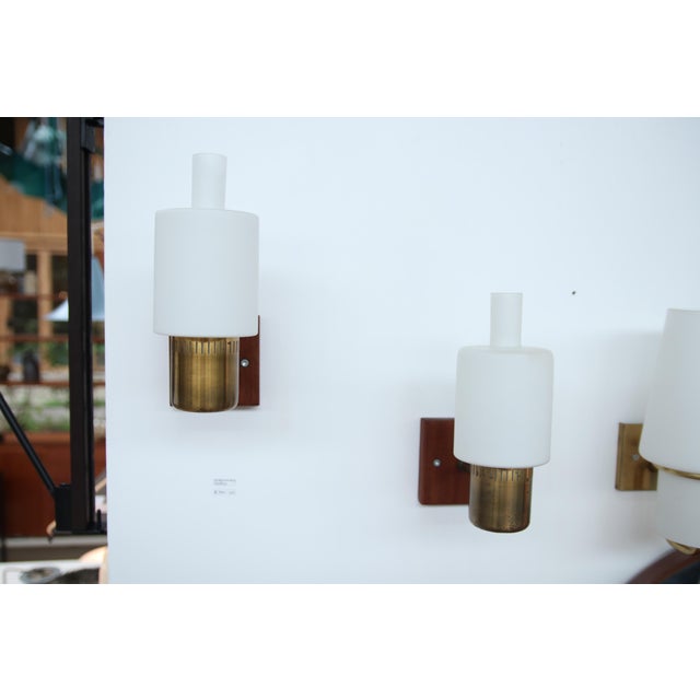 Mid-Century Modern Nordlys Wall Lamps by Jo Hammerborg, 1960s, Set of 2 For Sale - Image 3 of 5
