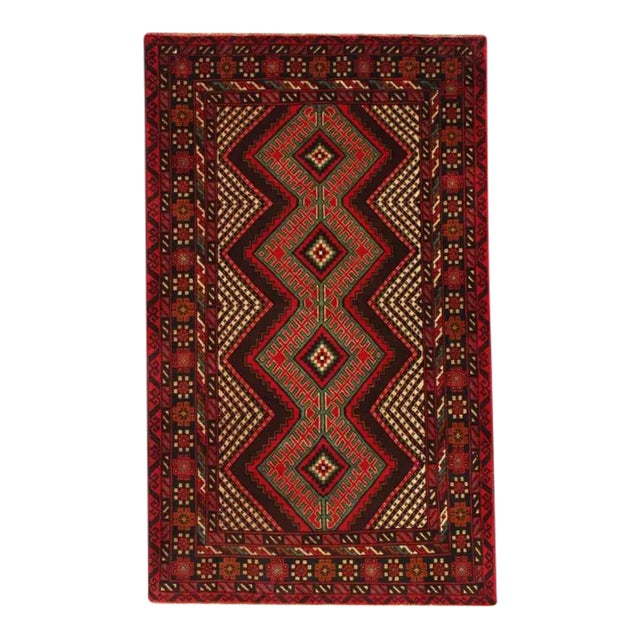 Early 21st Century Afghan Baluch Rug For Sale