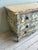 Blue Beautiful Pair of French Bedside Commodes With Blue and White Patina For Sale - Image 8 of 9