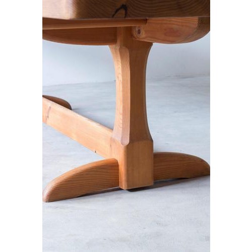 Pine Sportstuge Dining Table by Alf Sture For Sale - Image 14 of 17