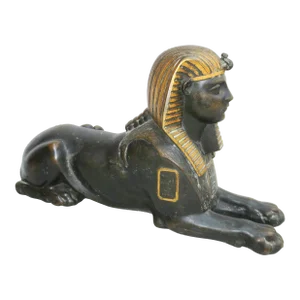 Antique French Gilt Bronze Sphinx