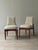 Cream Italian Mid-Century Dining Chairs - A Set of 4 For Sale - Image 8 of 12