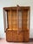 Campaign 1980s Drexel Heritage “Passage” Series Lighted China/Display Hutch, Champagne Style For Sale - Image 3 of 12